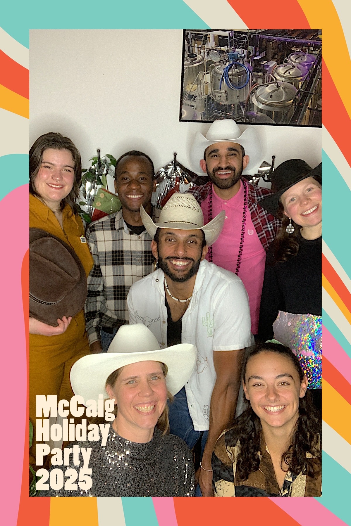 The Manske Lab at the 2025 McCaig Christmas Party