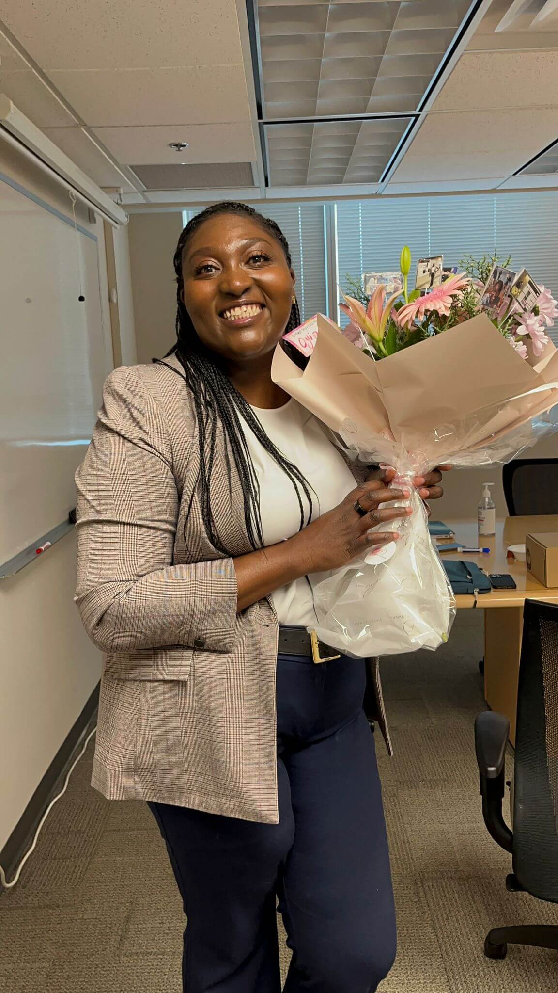 Oyinda defends her MSc!